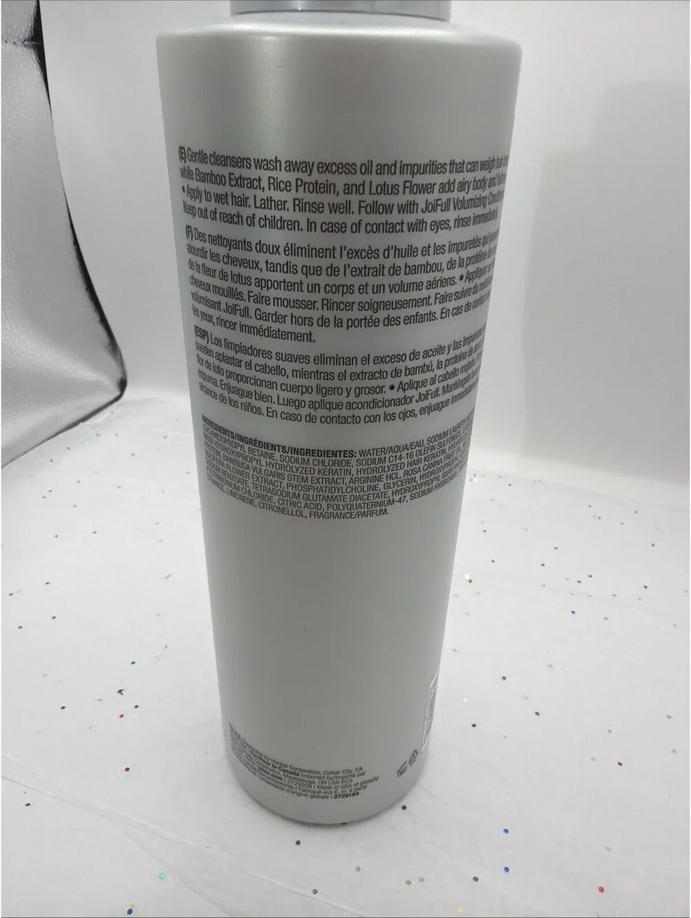 JOICO Joifull Volumizing Shampoo 33.8 oz Liter Salon Hair Care for Fine Hair NEW